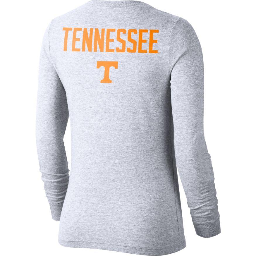 Vols Tennessee Nike Women's Rivalry Long Sleeve Statement Tee Alumni Hall